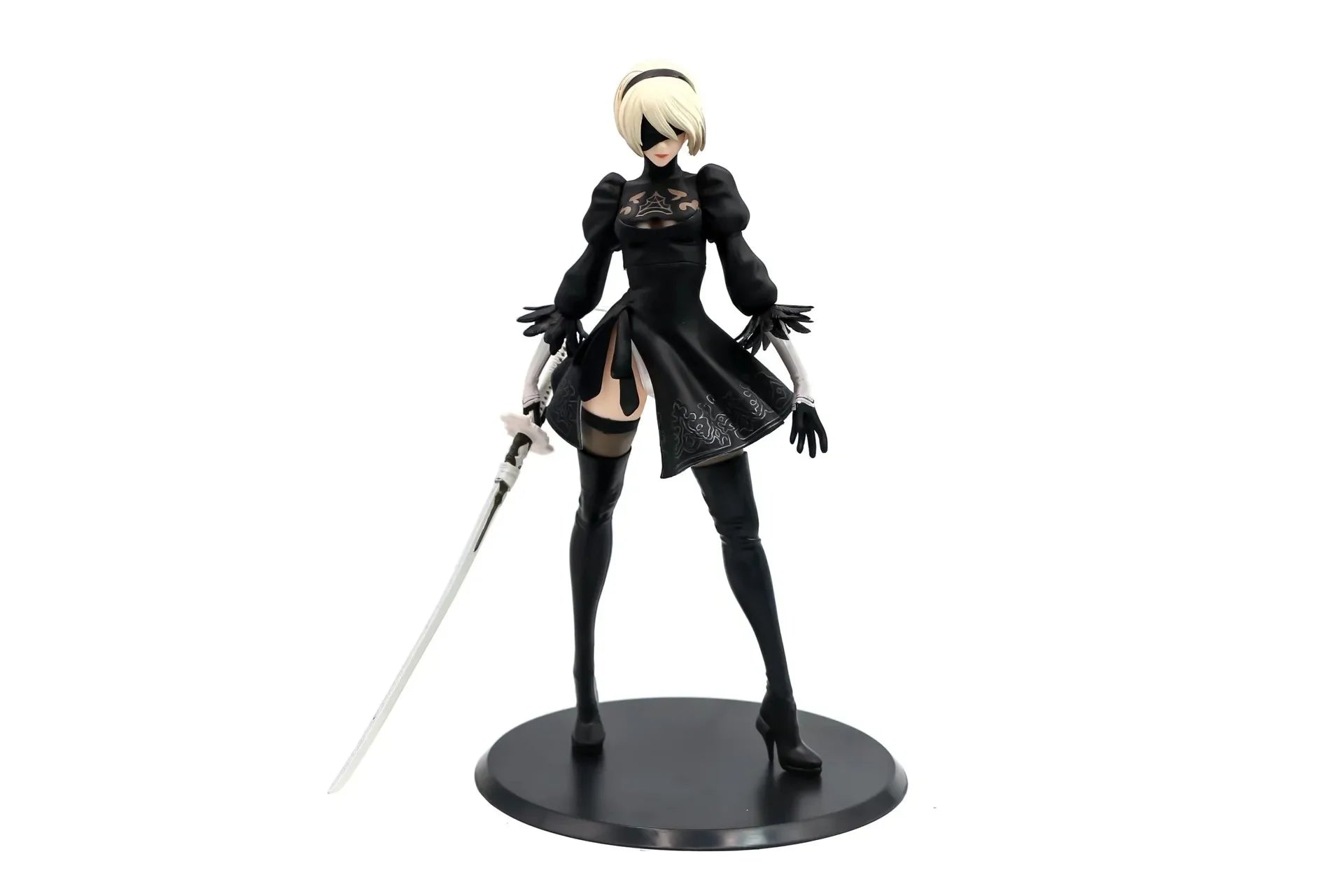 Yorha Figure NieR Automata 2B No.2 Tpye B Anime Figures Deluxe 28cm  Pvc Model Action Figurine Collection Decoration Toys Gifts