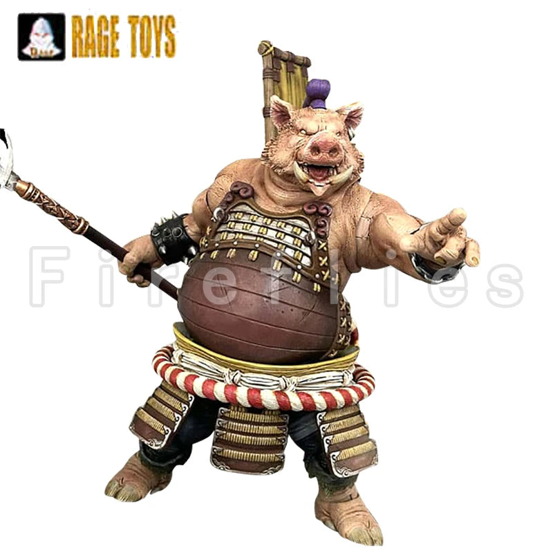 [Pre-Order]1/12 7inches Fury Toys Action Figure Wave 4 Rage Samurai Force Gullinbursti Anime Model  Toy