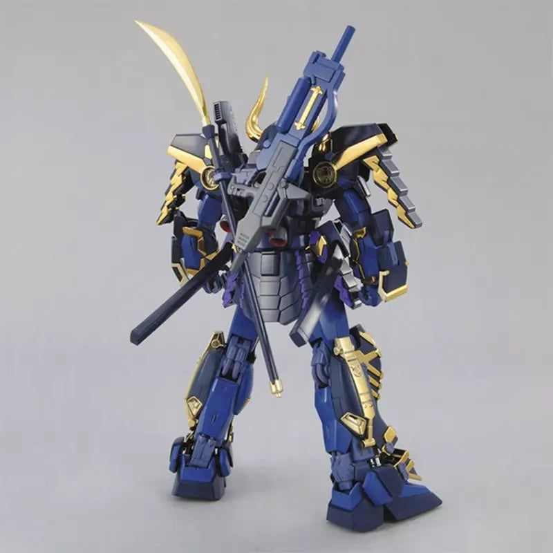 Bandai Original MG Master Grade Series MG132 Warrior Gundam MKII Anime Assemble Assembly Figures Model Toys Collectible Model