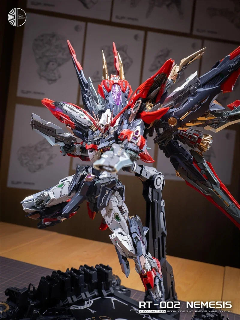 In stock Infinite Dimension Infinite Nova Nemesis 1/100 10th Anniversary Original Mecha Trendy Assembly Model Toy First Batch