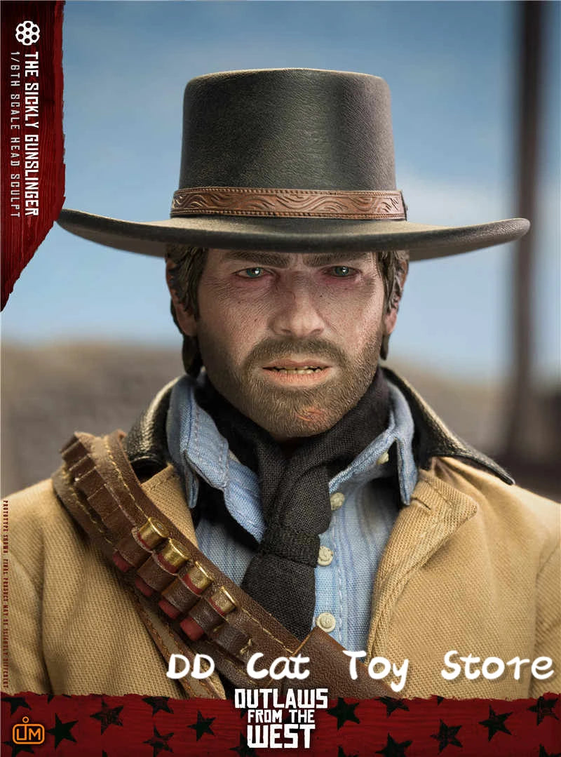 In Stock Genuine Limtoys 1/6 LIM008 Western Cowboy Gunner Arthur 12‘’ Male Soldier Scale Collectible Full Set Action Figures