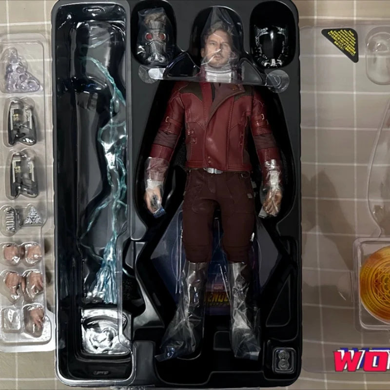 Hot Toys 1/6 Scale Star-Lord 3.0 Authentic Collectible Action Figure MMS539 Avengers Infinity War Marvel Movie Character