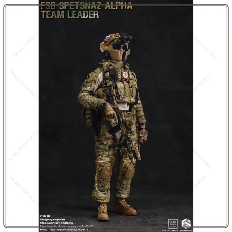【Coming Soon】EASY&SIMPLE ES 1/6 26071S Russian FSB Alpha Limited Edition