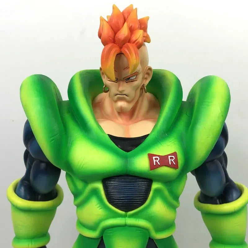 Anime Dragon Ball Lchiban Action Figure ANDROID #16 Statue 41cm PVC Movable Collection Doll Super Saiyan Gk Figurine Model Toys