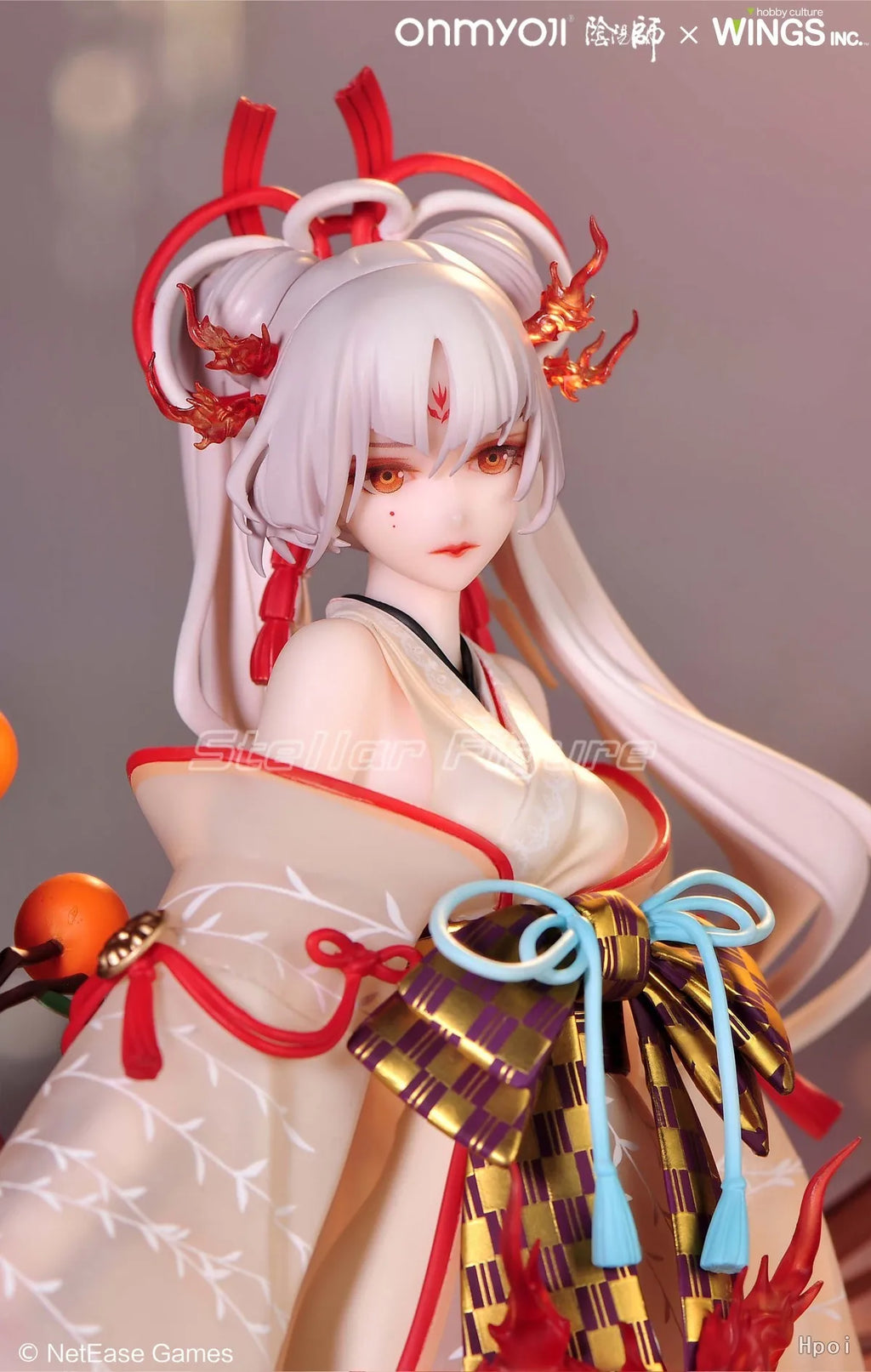 【SF】In Stock Original WINGS INC Onmyoji Shiranui Night Fire Lige Figures Model Anime Collection
