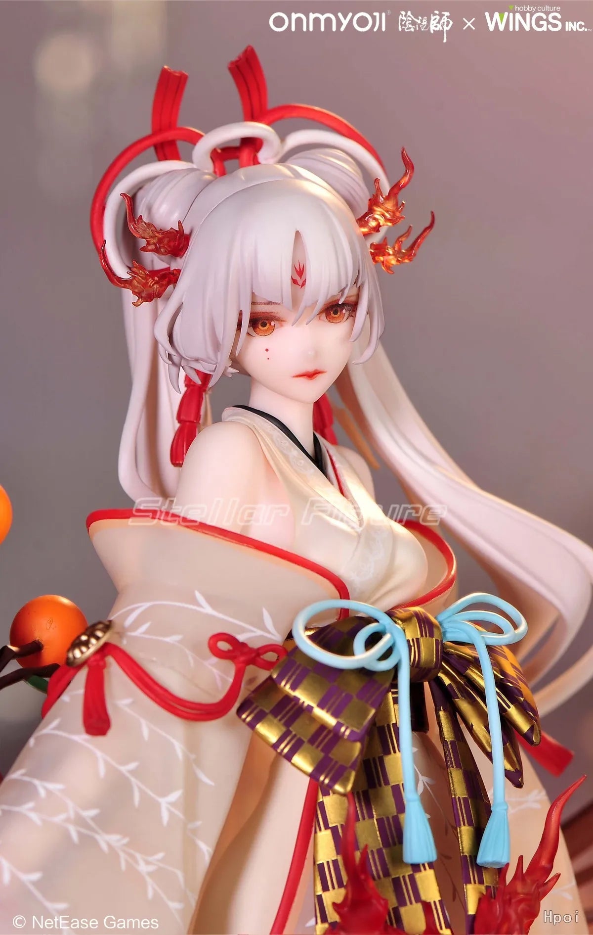 【SF】In Stock Original WINGS INC Onmyoji Shiranui Night Fire Lige Figures Model Anime Collection