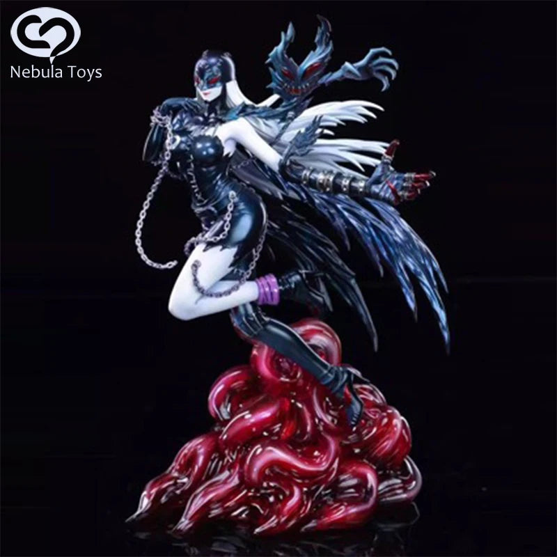 New Anime Lady Devimon Figure Digimon Action Figures Figurine Pvc Doll Desk Decora Statue Collection Model Birthday Gifts Toys