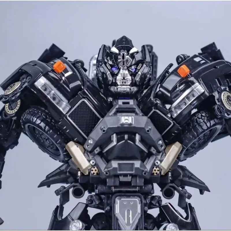 In Stock  Transformer Ironhide 2.0 MPM06 Black Apple Alloy Version Action Figure - 25cm Oversized Collectible Robot with Weapons