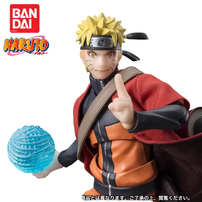 In Stock Original 100%genuine Bandai Naruto S H Figuarts Uzumaki Naruto Anime Merchandise Action Figure Model Figurine Ornaments