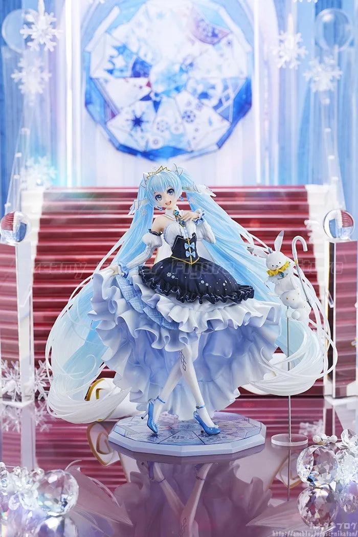 【In Stock】GSC VOCALOID Hatsune Miku Snow Princess Ver 1/7 Scale Anime Figure Collection