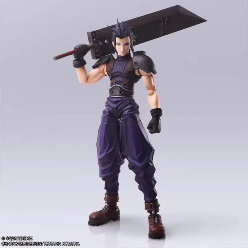 In Stock Original Square Eni Se Bring Art Series Zack Cloud Strife Action Figure Pvc Model Desktop Ornament Toys Gift