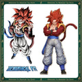Demoniacal Fit SSJ4 Gogeta Action Figure Dragon Ball GT 3.0 Figures Super Saiyan 4 Gogeta Figurine SHF Collectible Model Toy