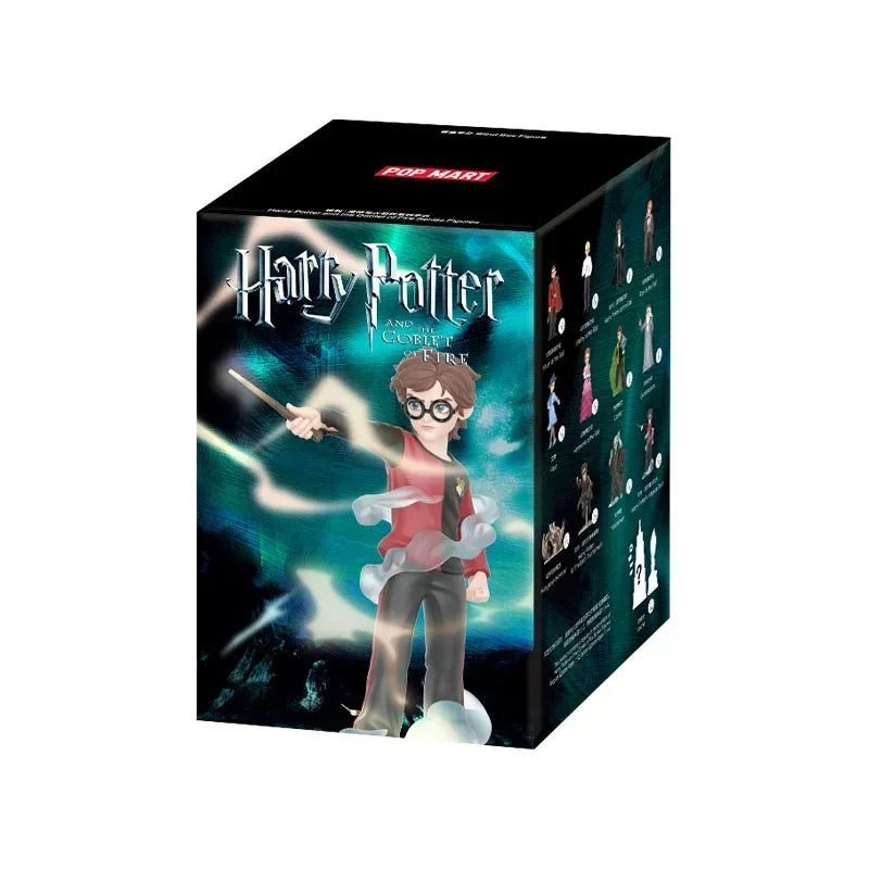 POP MART HARRY POTTER AND THE GOBLET OF FIRE Series Blind Box Toys Kawaii Anime Action Figure Surprise Mystery Box Dolls Girls