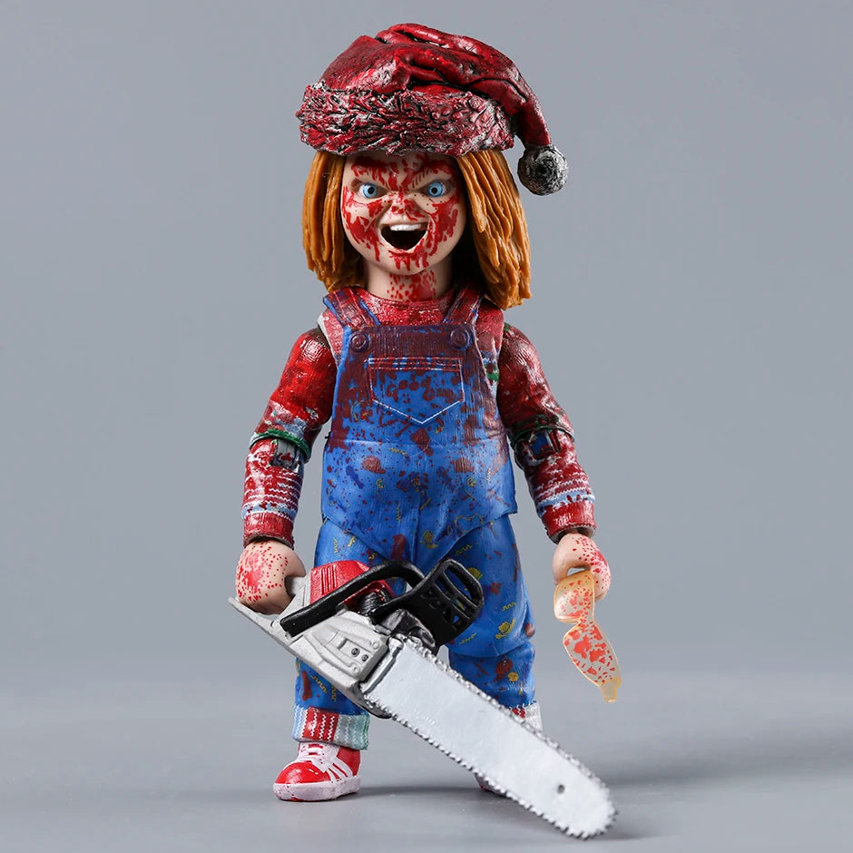 NECA Chucky TV-Serie Ultimate Chucky Holiday Edition 7 Zoll große Actionfigur