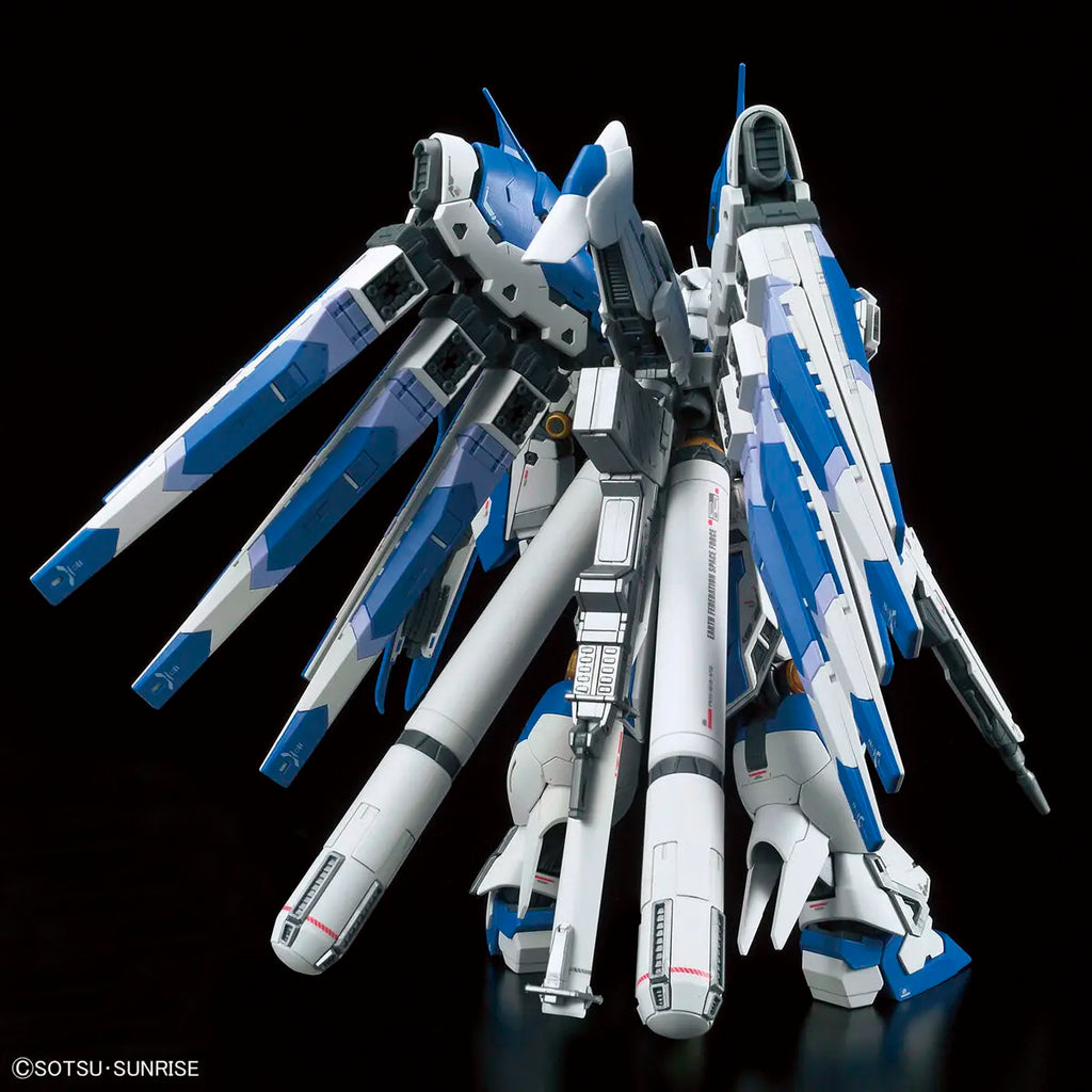 Bandai RG 1/144 RX-93-V2 Hi-V Gundam Model Kit HI-v Action Figure Mobile Suit Gundam Collectibles Toys For Boys Birthday Gift