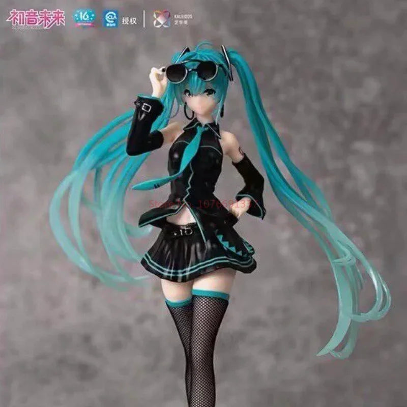 New Original Hatsune Miku Figure Stylist 16th Birthday Commemoration Action Figurine Anime Collection Model Doll Xmas Gift