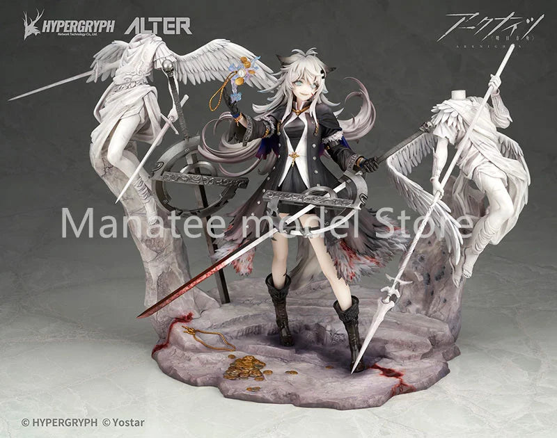 Alter Original Arknights Lappland 1/7 PVC Actionfigur Anime Modell Spielzeug Sammlerpuppe Geschenk