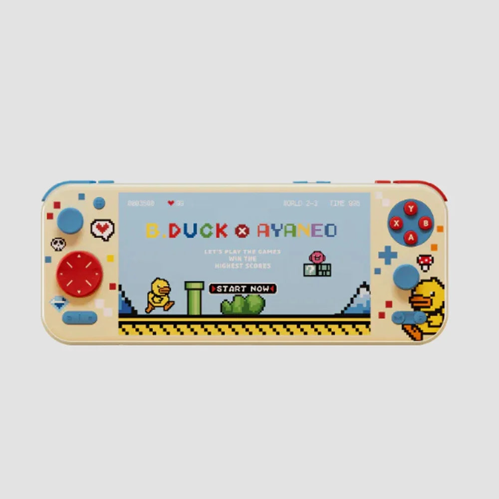 AYANEO Pocket S2 Pro Game Console 6.3Inch 2K IPS Screen Portable Consoles RGB TMR Joystick Hall-Effect Trigger Handheld Console