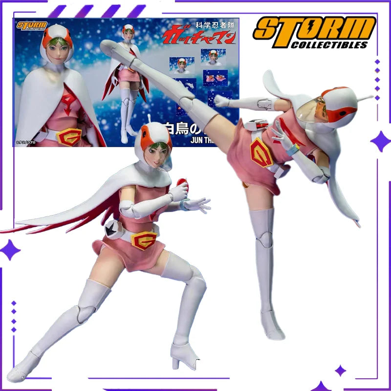 New Storm Toys Original 1/12 Science Ninja Team G1: Ken of The Great Eagle GMKE01 Anime Mobile Model Toy Boy Gift Collection