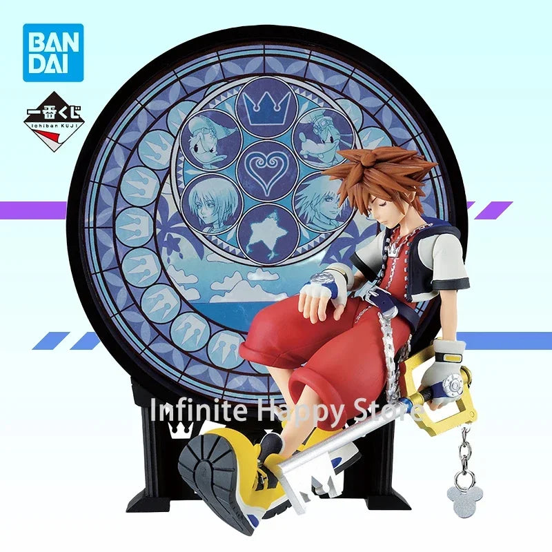 Original Genuine In Stock Banpresto IchibanKuji  Anime Kingdom Hearts SORA Kawaii Action Figure Collectible Model Decoration