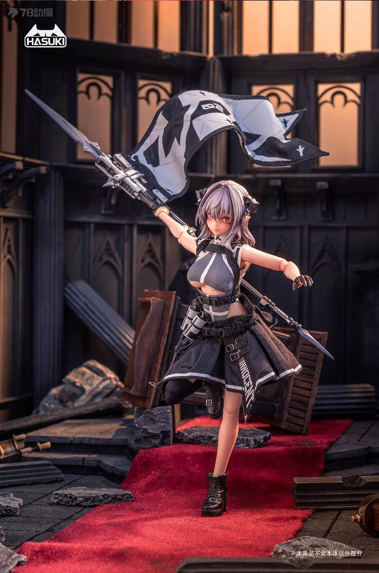 In Stock Hasuki PA.009-SP Succubus Nun FRIEDE Model Toys Collectible 1/12 SCALE FIGURE POCKET ART Beautiful Girl Model Toys