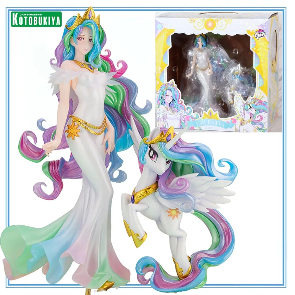 100% Original in Stock Kotobukiya Bishoujo Statue Princess Celestia Garage Kit Collection Series Model Decoration Model Toys