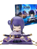 10CM Genshin Impact Beelzebul Xiao Klee Anime Figure Cute Doll Sitting Model PVC Game Series Collection Sculpture Ornament
