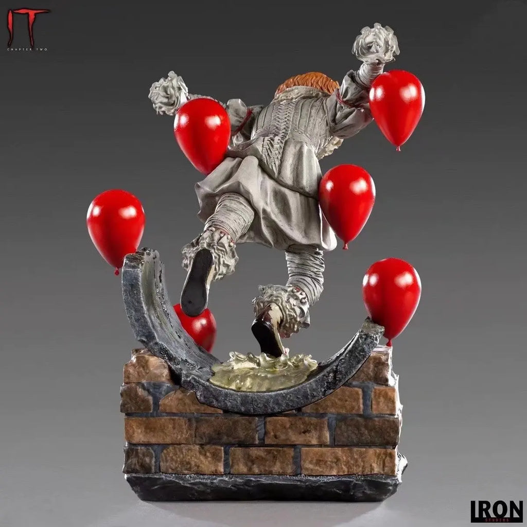 1/10 Iron Studios Movie Stephen King'S It Pennywise Joker Action Figure Anime Figure Pvc Statue Collection Model Desk Toy Gift