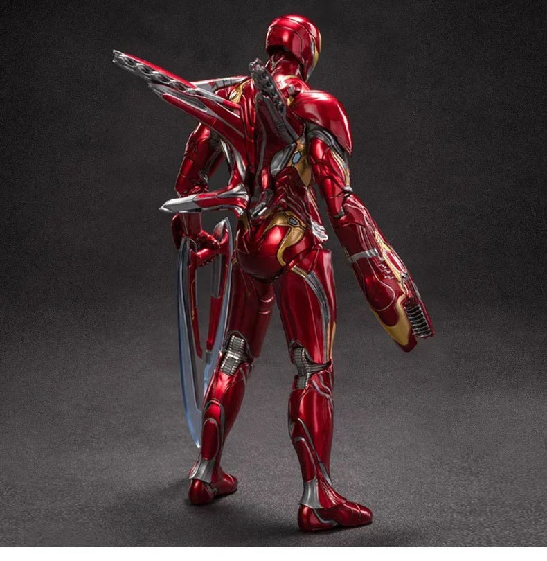 ZD Marvel Avengers Toys Iron Man Nanometre War Armor MK50 MARK50 Action Figure 7 Inch Mark Doll Moves Together Ornament Gifts