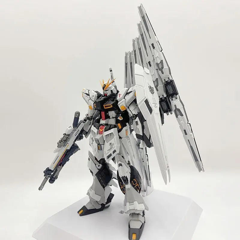 【IN STOCK】 V-TIGER 1/100 VT02 NU Soldier Assembly Model Toys RX-93-v2 YUJIAOLAND V Mecha GK Pre-coating Alloy Skeleton Model