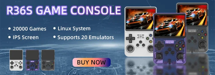 Neue R36H Retro-Handheld-Konsole Open-Source-Linux-System Klassische Spielkonsolen 3,5-Zoll-IPS-Bildschirm 64G Tragbarer Videoplayer 
