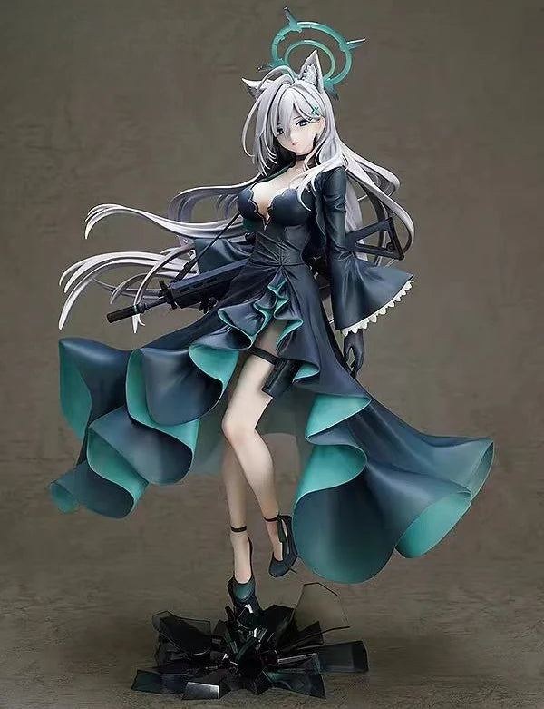 【Presale】Blue Archive Game Character Sculpture Sunaookami Shiroko Anime Figurine Action Statue Figures Cartoon Collectible Model
