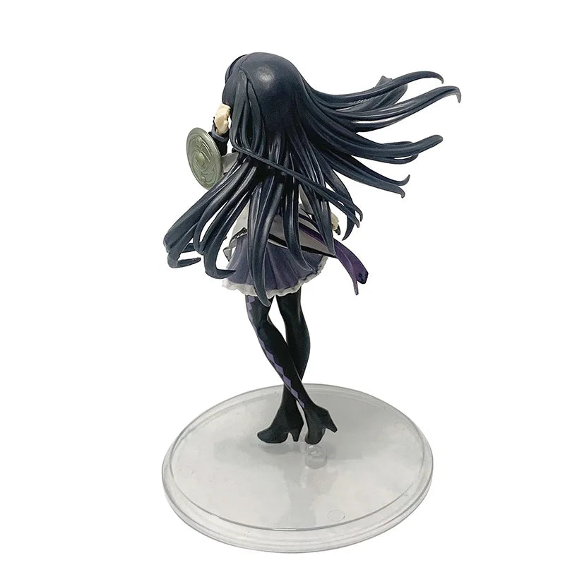 Anime Puella Magi Madoka Magica Figur 17cm Akemi Homura Action Figural Pvc Modell Kawaii Dekoration Puppe Kinder Spielzeug Weihnachtsgeschenk