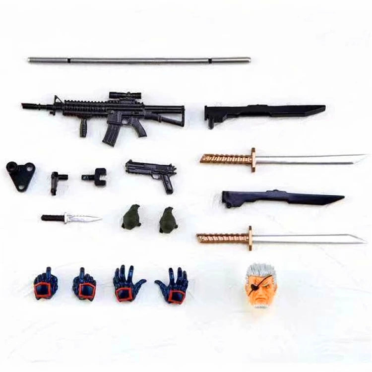 Anime Deathstroke Yamaguchi Style Action Figures Cute Joint Mobility Gk Desktop Decoration Model Toy Kid Hobbies Collection Gift