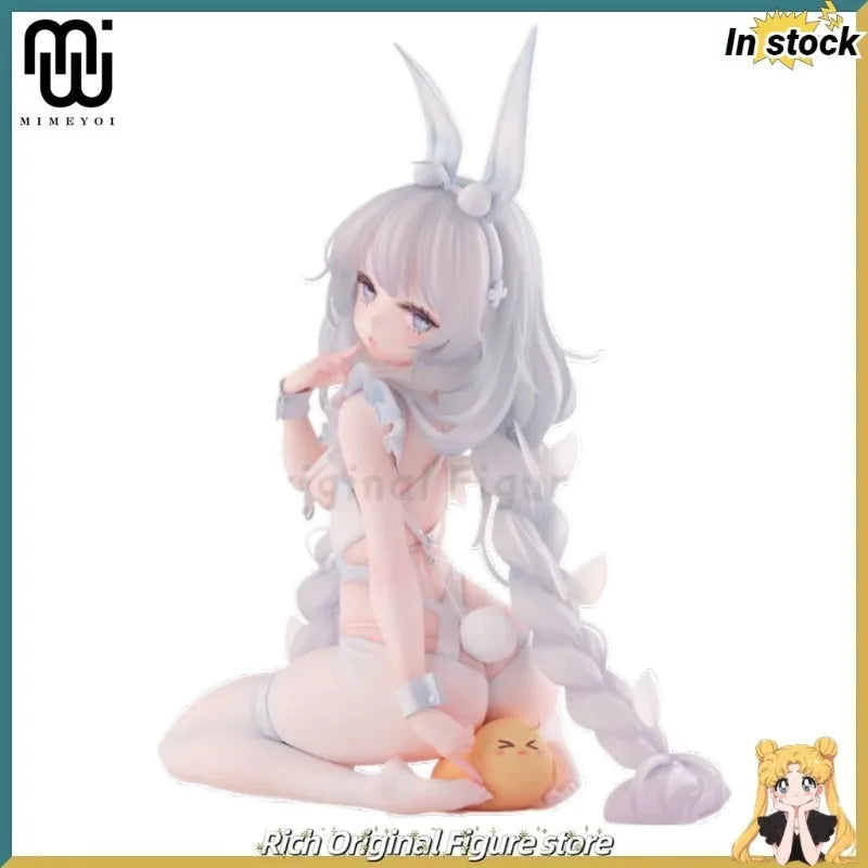 【In Stock】Original Alter Azur Lane MNF Le Malin Lazy White Rabbit 1/4 Scale Doll Anime Model Toy Statue