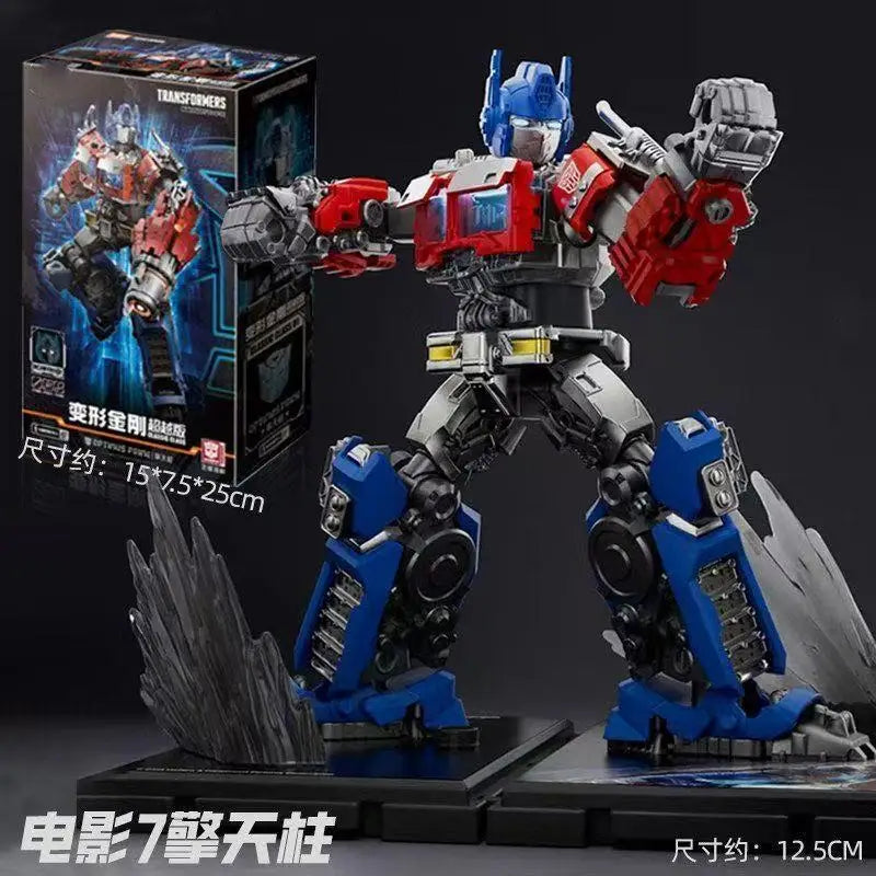 In Stock Blokees Transformers Optimus Prime EX Building Blocks Model Toy Anime Action Figure Gifts Collection