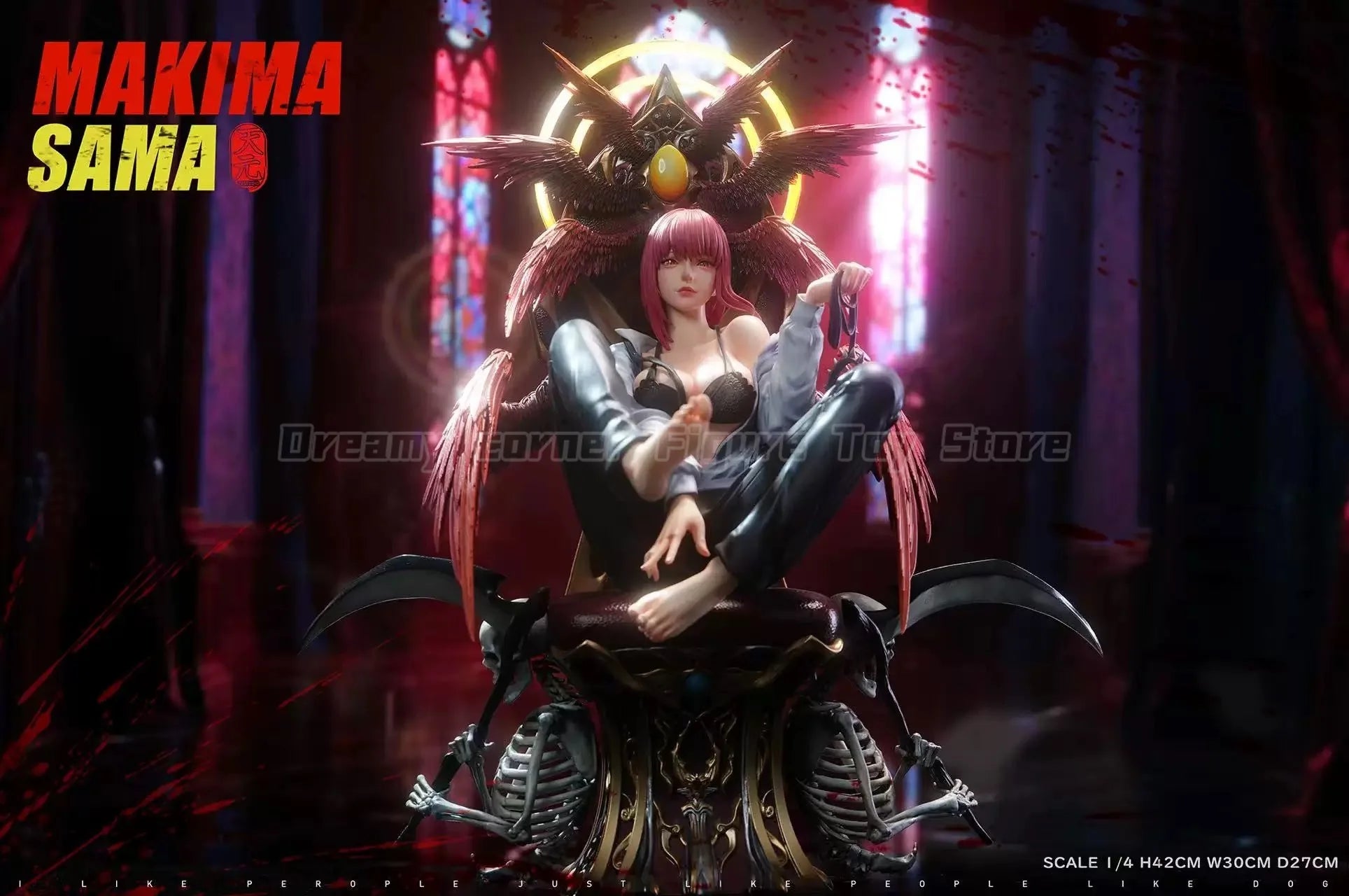 【In Stock】TY Studio Goddess Series MAKIMA SAMA 1/4 Scale Figure Model Collection Ornaments