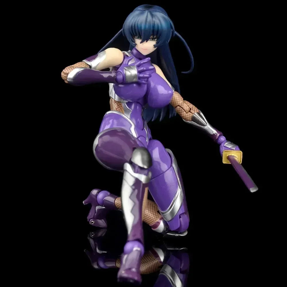16cm Taimanin Series Second Axe Asagi Igawa Action Anime Figures Native Rocket Japan Verison