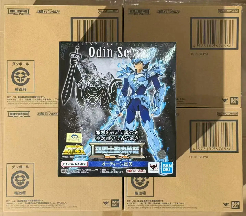 Original BANDAI Saint Myth Cloth EX Saint Seiya ODIN SEIYA In Stock  Anime Action Collection Figures Model Toys