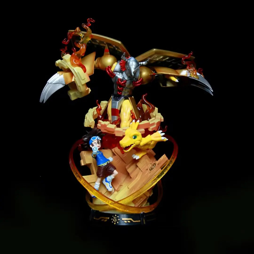 2026 New Digimon Adventure Figures War Greymon Taichi Agumon Anime Figures Pvc Statue Collection Model Desk Ornament Toys Gifts