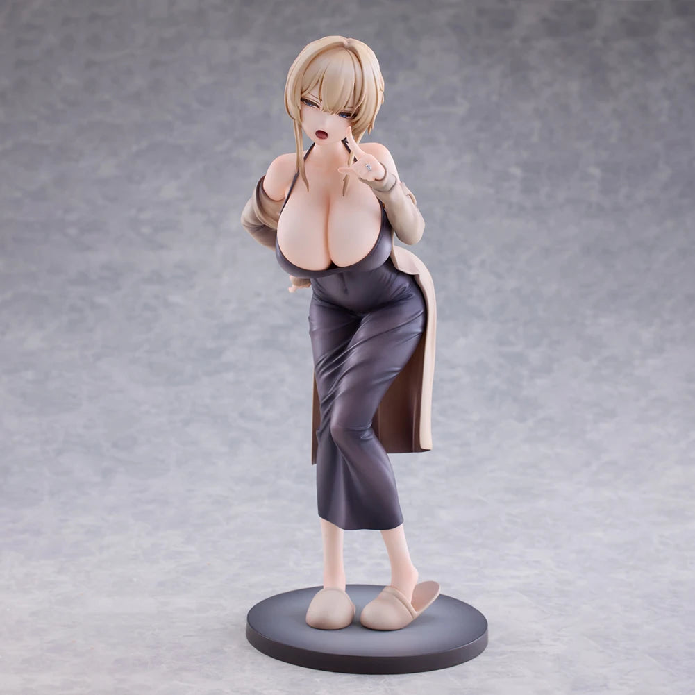 Original illustration figurine Erin action figure pajama version beautiful girl Erin figurine PVC model statue ornament toy gift