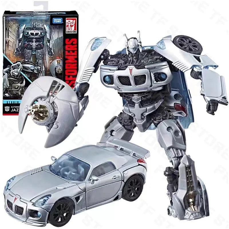 Original Hasbro Transformers Toy SS Studio Series SS10 SS-10 AUTOBOT JAZZ Anime Figure Collection Model Toys
