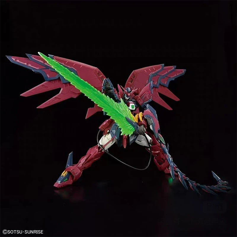 In Stock Bandai Rg Gundam Epyon Action Figure Anime Mobile Suit Gundam Wing Oz-13Ms Assembly Model Boxed Toys Gifts