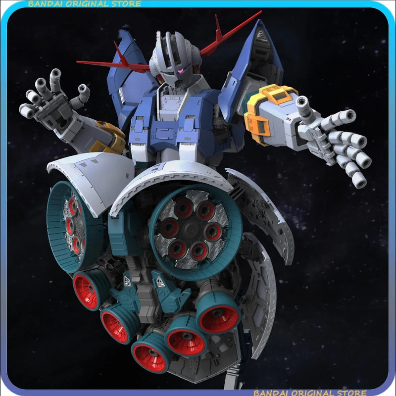 【New product】ABWK Model Zeong MG 1/100 ZHANSHENHAO MSN-02 Assembly Model Kit Robot Action Figure with Effect Parts Display Base