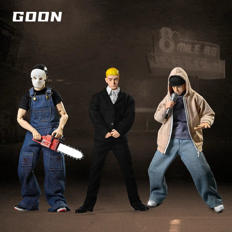 GOON Original Eminem 1/6 Collectible toys, Hip-Hop Rapper Action Figure, Gift Set for Boyfriend