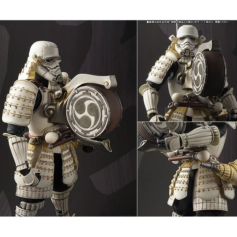 7 Inch Star Wars Series Figure Stormtrooper Samurai Taisho Darth Maul Vader Boba Fett Yumiashigaru Action Figure Model Toys Gift
