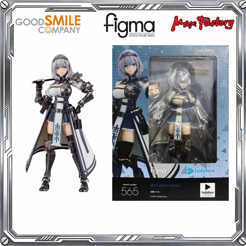 Good Smile Genuine Max Factory figma hololive Anime Hoshimachi Suisei Gawr Gura Shiragane Noel Mori Calliope Action Figure Toys