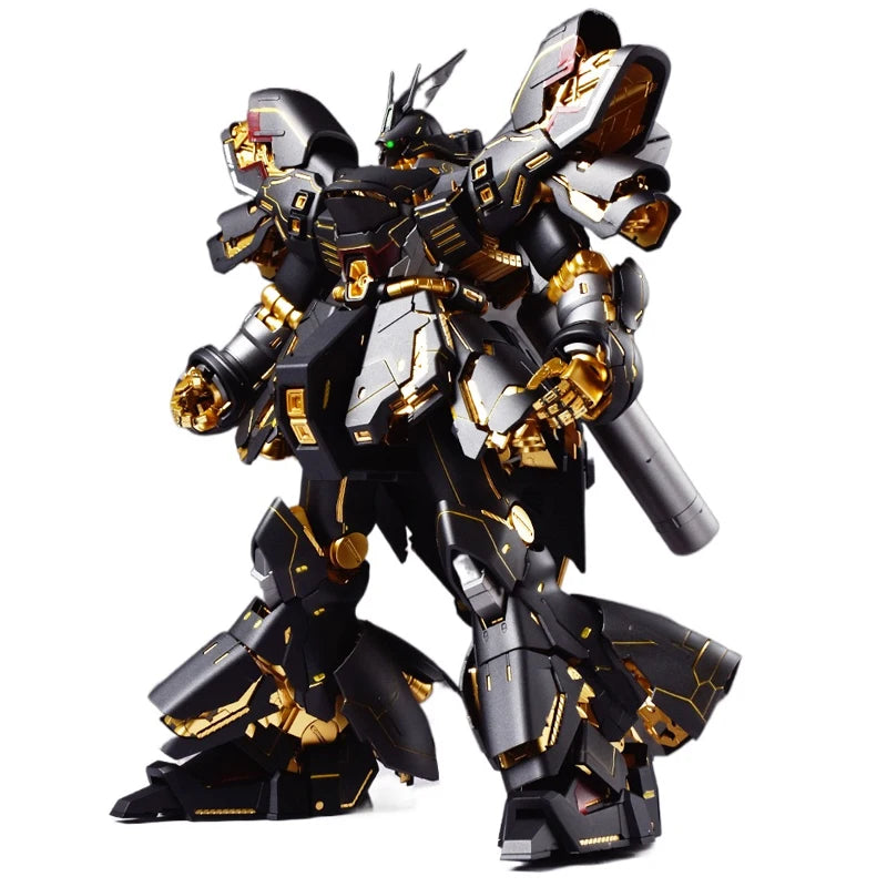DABAN MG 1/100 Model MSN-04 SAZABI Ver .KA Black Special Coating Plating Mobile Suit Kids Toys Assemble Model