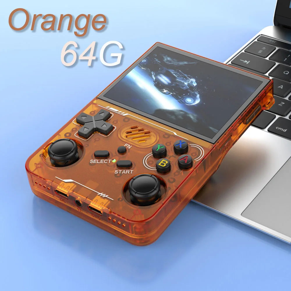 R36S MAX with WIFI R36XX Handheld Game ConsoleConnectivity, 3.5-inch Screen, Built-in 15000+ Games, A Great Gift