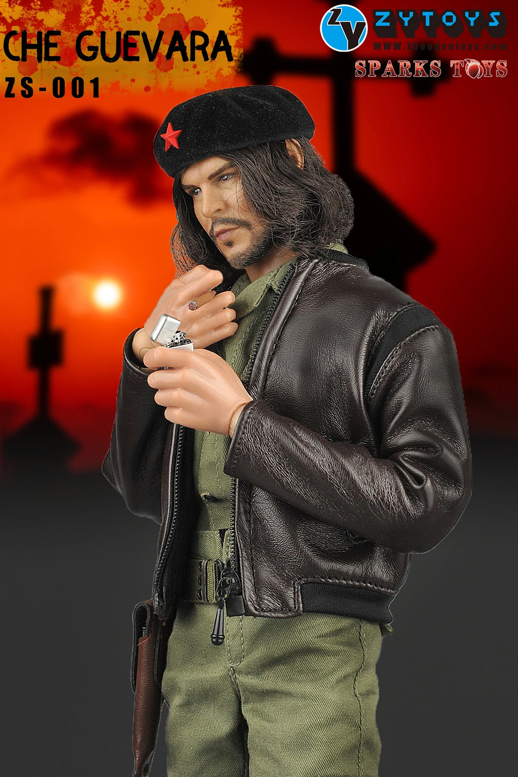 1/6 Scale Che Guevara Set Argentine Cuban Revolution Hero Double Head Male Sculpts Soldier Model Army Collection Action Figure